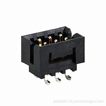 Box Headers, 2.0mm, SMD Version, Made of Copper Alloy Contacts